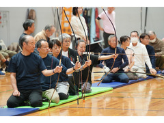 一人でも家族でも楽しめる　初めての弓矢　四半的体験会