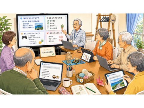 第23回三鷹まち活フォーラム内イベント「シニア市民はこうして生成AIを活用している」