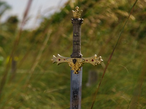 組み立て式の西洋剣模造刀