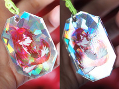 ホロアクリル両面印刷